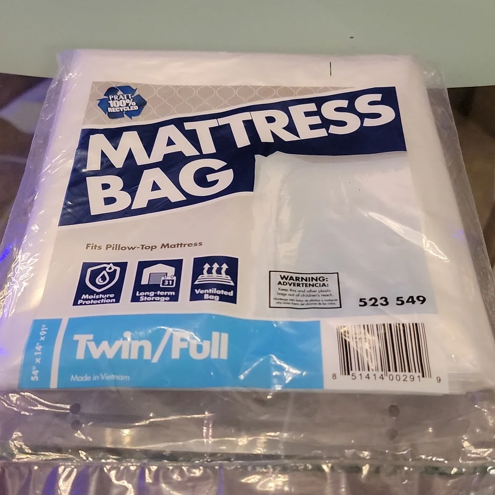 Mattress bag. Twin/full. New